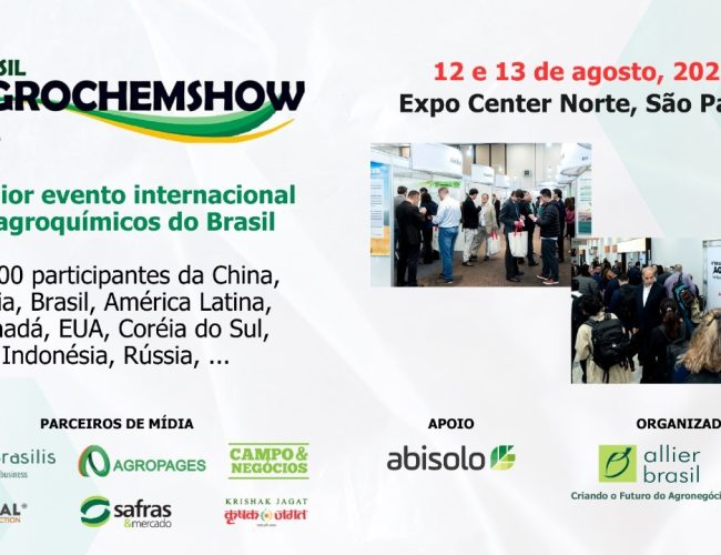 Empresa chinesa de agroquímicos busca expansão e mira o mercado brasileiro